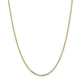 2.2MM Cable 18" Chain - 10K Yellow Gold