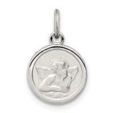 Mini Guardian Angel Charm - Sterling Silver