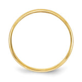 1.6MM Polished Ring (Available in sizes 1-4) - 14K Yellow Gold