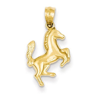 Horse Charm - 14K Yellow Gold