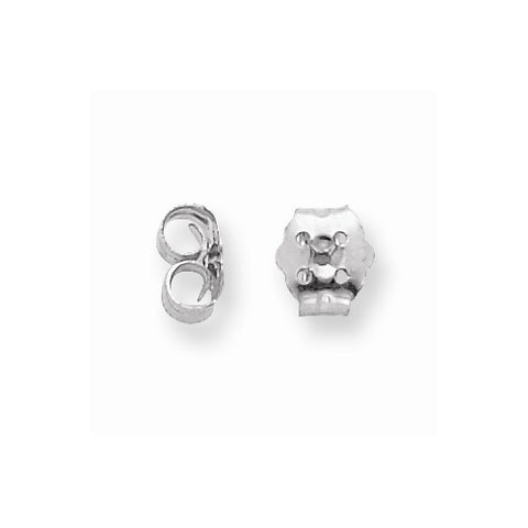 Screw Back for Standard Earrings in 14K White Gold