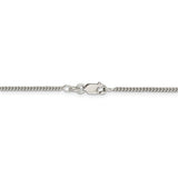 1.75MM Curb Chain - Sterling Silver