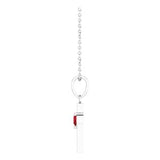 Heartfelt Blessings Garnet Necklace - Sterling Silver