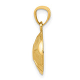 Soccer Ball Charm - 14K Yellow Gold