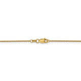 1MM Cable Chain (Available in 14", 16" 18" and 20") - 14K Yellow Gold