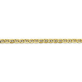 4.1MM Anchor Link Chain (Available in 16" and 18") - 10K Yellow Gold