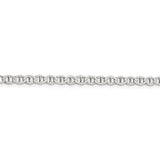4MM Anchor Link Chain (Available in 16" and 18") - Sterling Silver