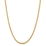 4MM Anchor Link Chain (Available in 16" and 18") - 14K Yellow Gold
