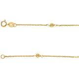 6" Gold & Ball Bracelet - 14K Yellow Gold