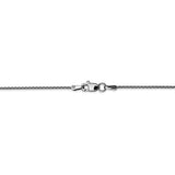 1.2MM Parisian Wheat Chain (Available in 14", 16", 18" and 20") - 14K White Gold