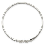 Bow Bangle Bracelet - Sterling Silver