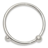 Ball Wrap Bangle Bracelet - Sterling Silver