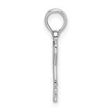 Mini Key to my Heart Charm - Sterling Silver