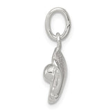 Mini Baseball Glove Charm - Sterling Silver