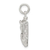 Mariners Crucifix Cross Charm - Sterling Silver