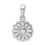 Mini Flower Charm - Sterling Silver