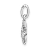 Mini Starfish Charm - Sterling Silver