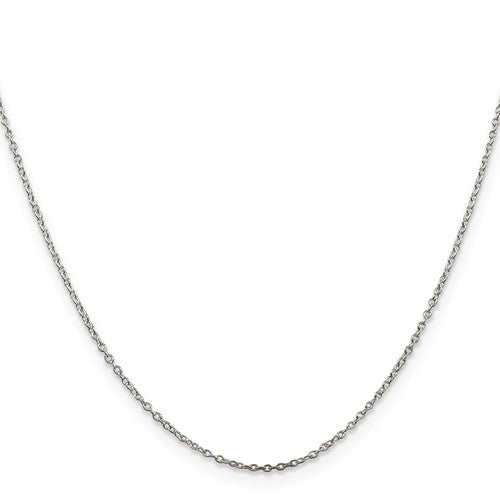 1MM Cable Chain - Sterling Silver