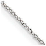 1MM Cable Chain - Sterling Silver