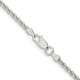 2.3MM Rope Chain - Sterling Silver