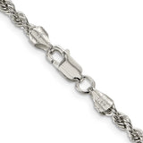 3MM Rope Chain - Sterling Silver