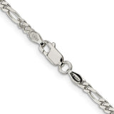 2.85MM Figaro Chain - Sterling Silver