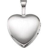 12MM Baptism Locket - Sterling Silver