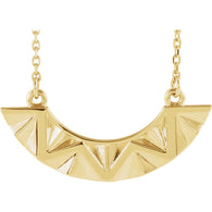 Gold Geometric Necklace