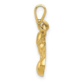 Mini Boxing Glove Charm - 14K Yellow Gold