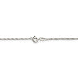 1.5MM Curb Chain - Sterling Silver