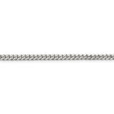 3.5MM Curb Chain - Sterling Silver