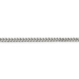 3.5MM Curb Chain - Sterling Silver